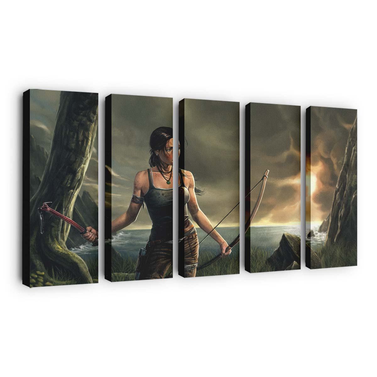 lara croft 8k artwork li